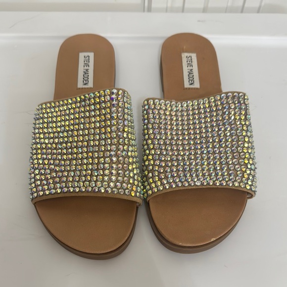 Steve Madden Shoes - Steve Madden Crystal Embellished Sandals